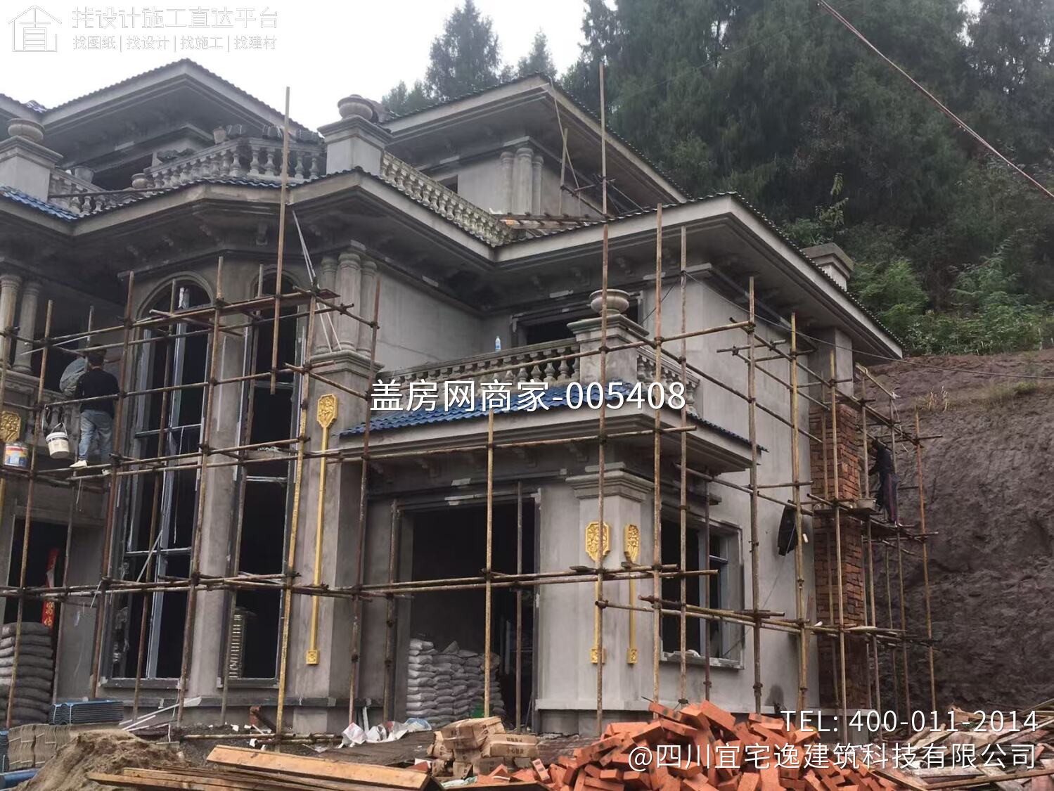 四川渠县三层别墅