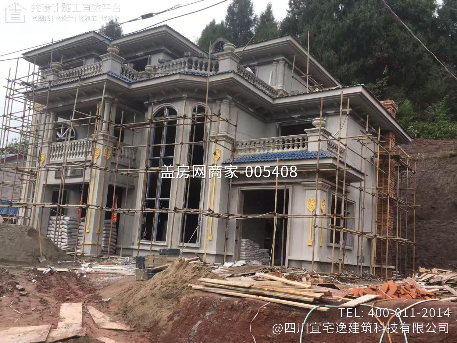 四川渠县三层别墅