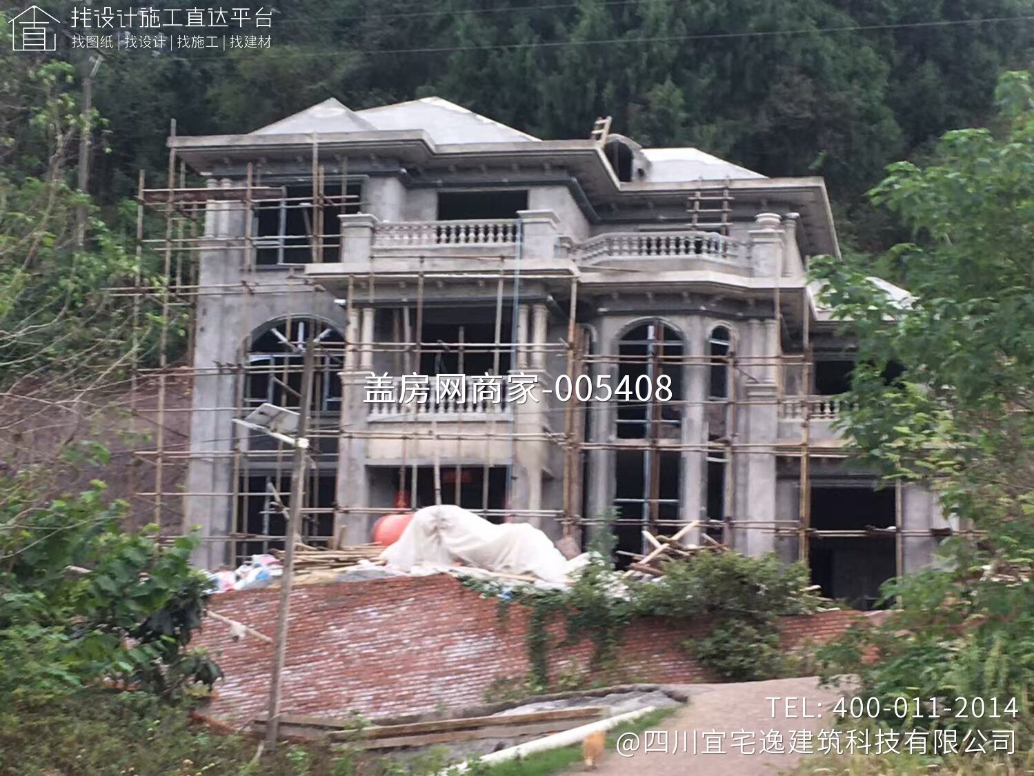 四川渠县三层别墅