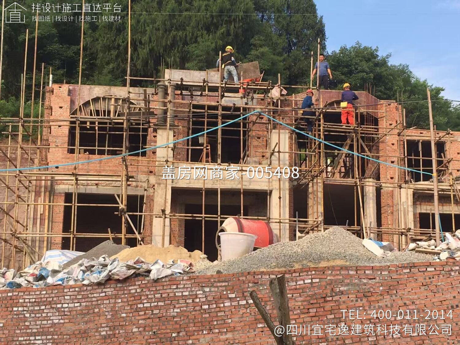 四川渠县三层别墅