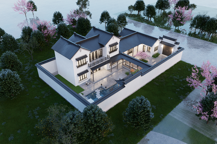 西安周至王先生别墅