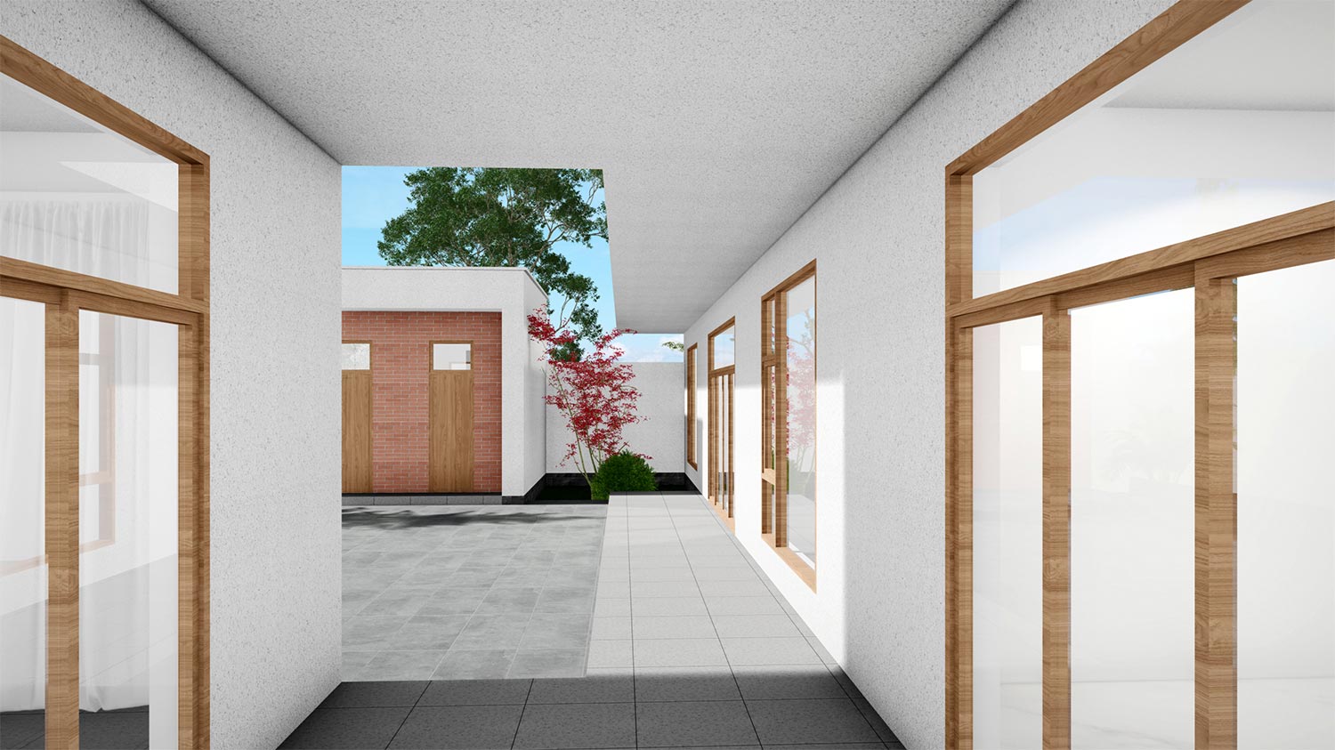 山东平度付家二层现代自建别墅