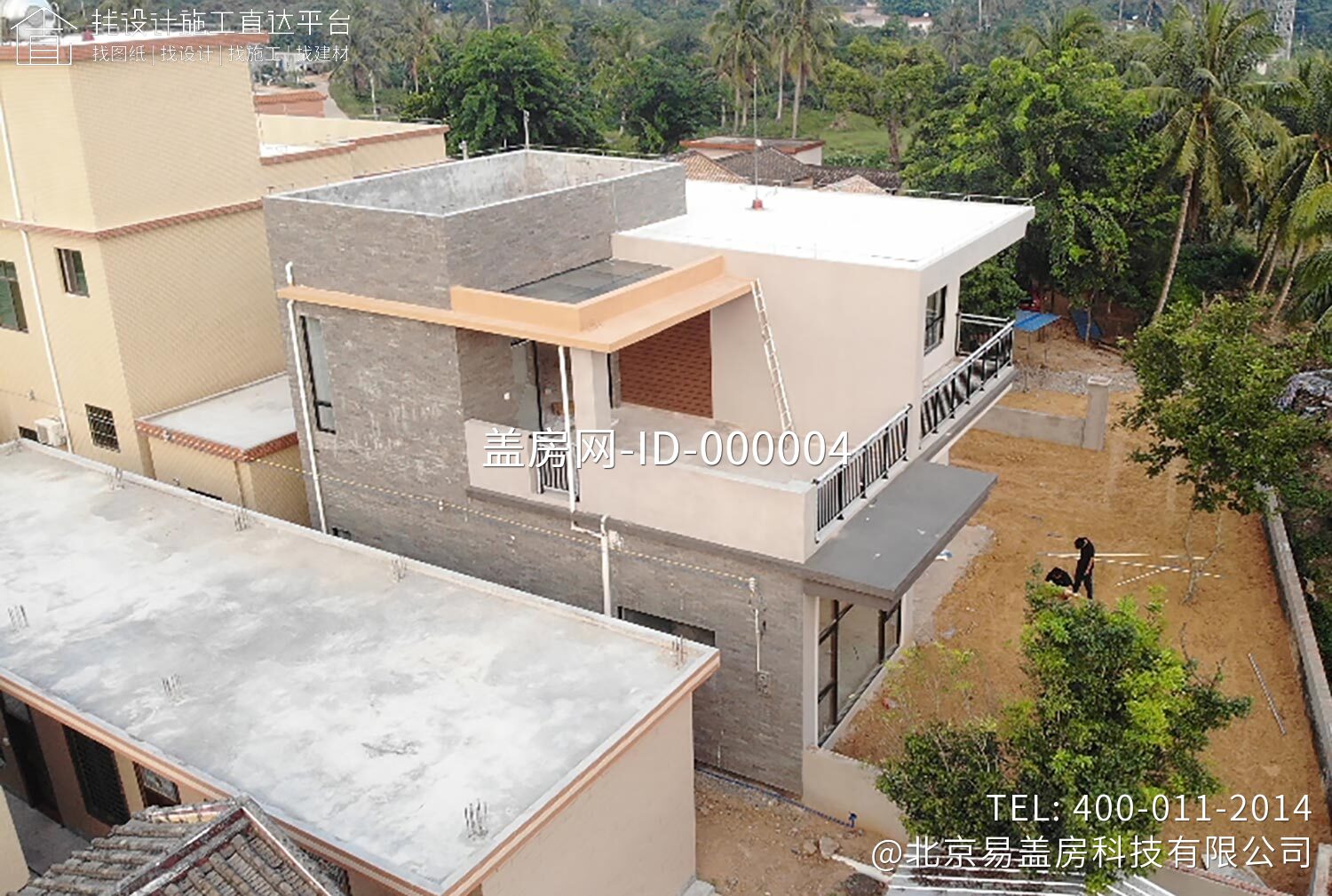 海南文昌现代两层别墅图纸