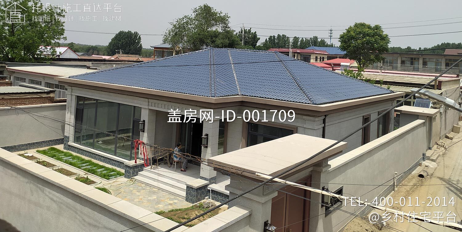 北京顺义沙子营村张家新中式别墅