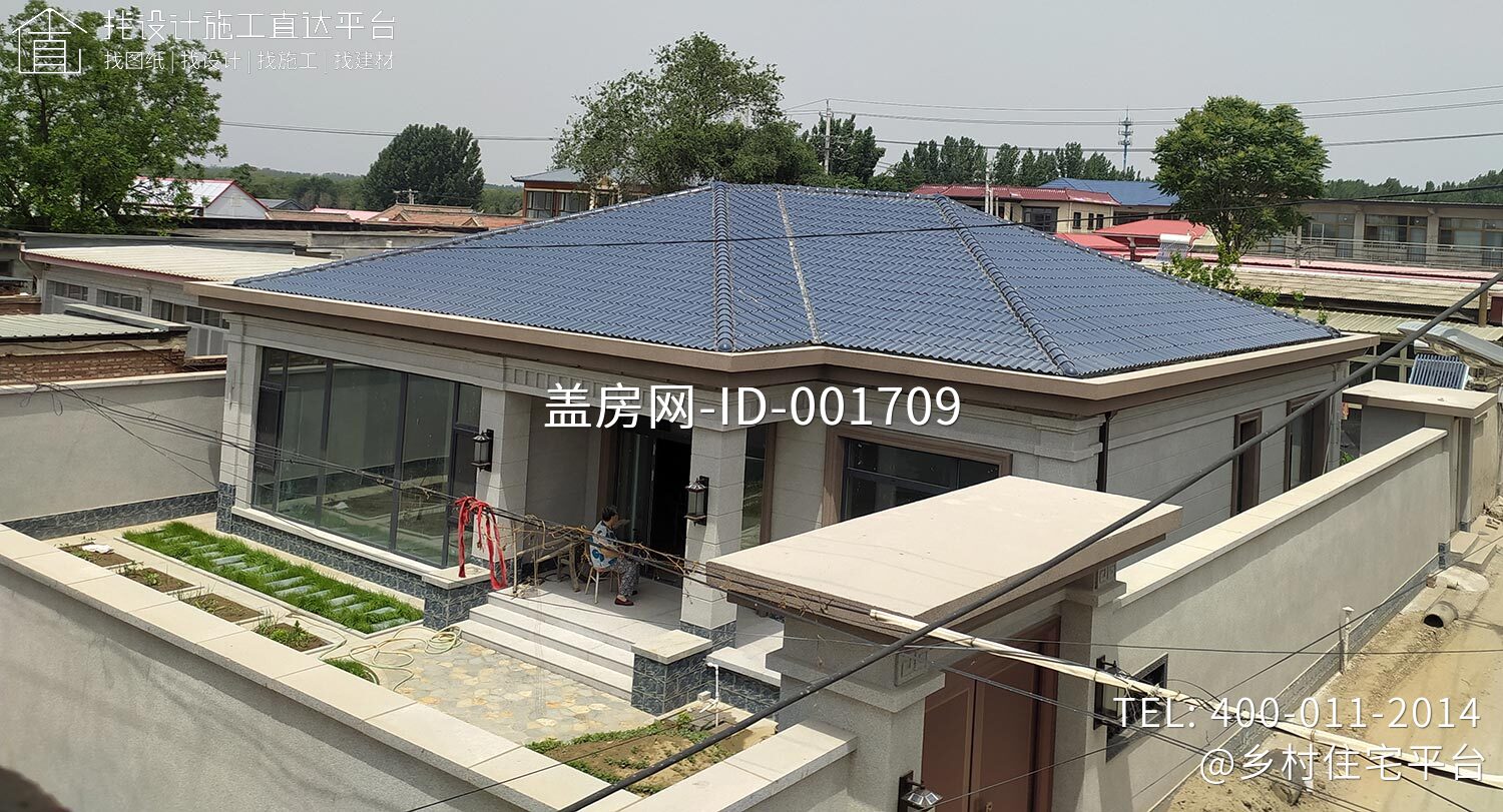 北京顺义沙子营村张家新中式别墅