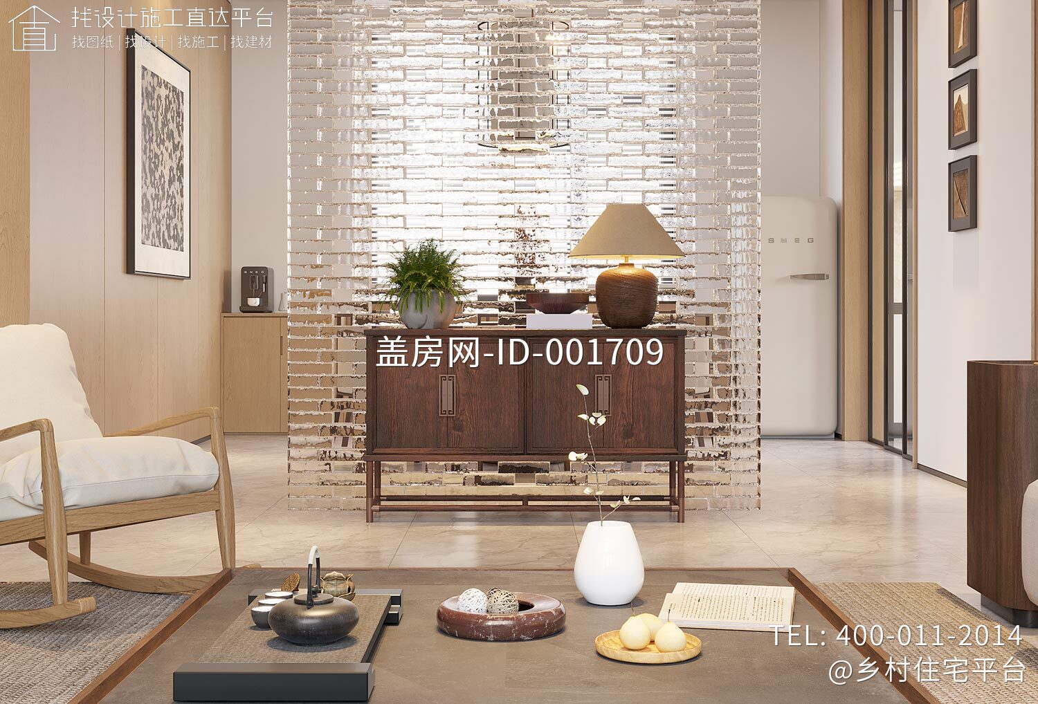 北京顺义沙子营村张家新中式别墅