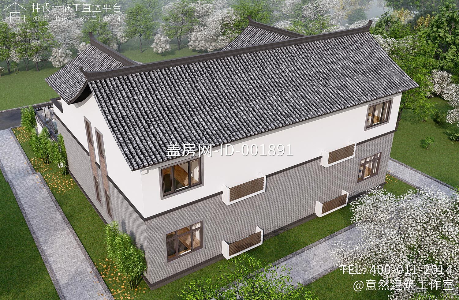 四川泸州黎家二层中式自建别墅