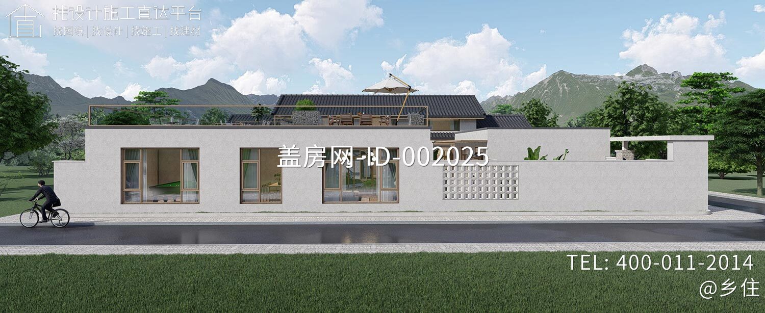 北京房山二层陈家新中式民宿