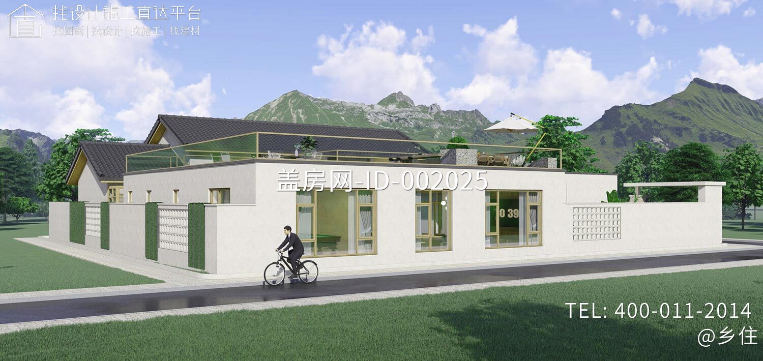 北京房山二层陈家新中式民宿