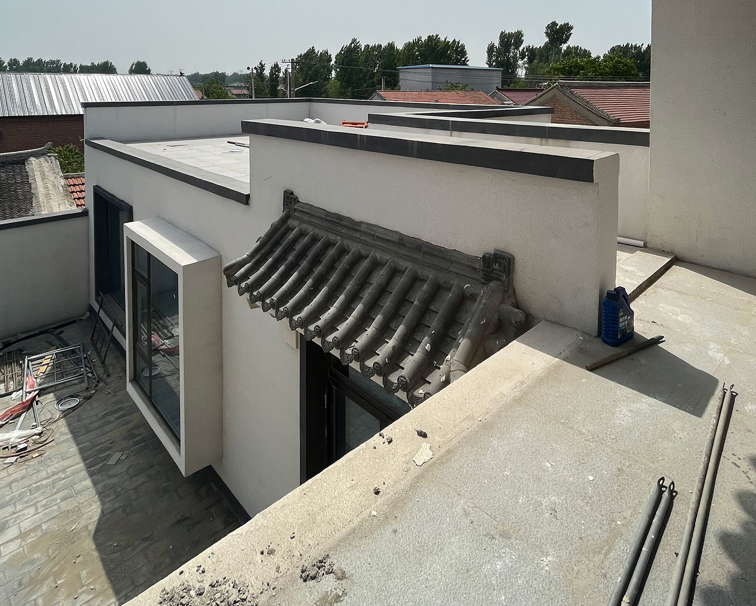北京平谷局家二层新中式别墅