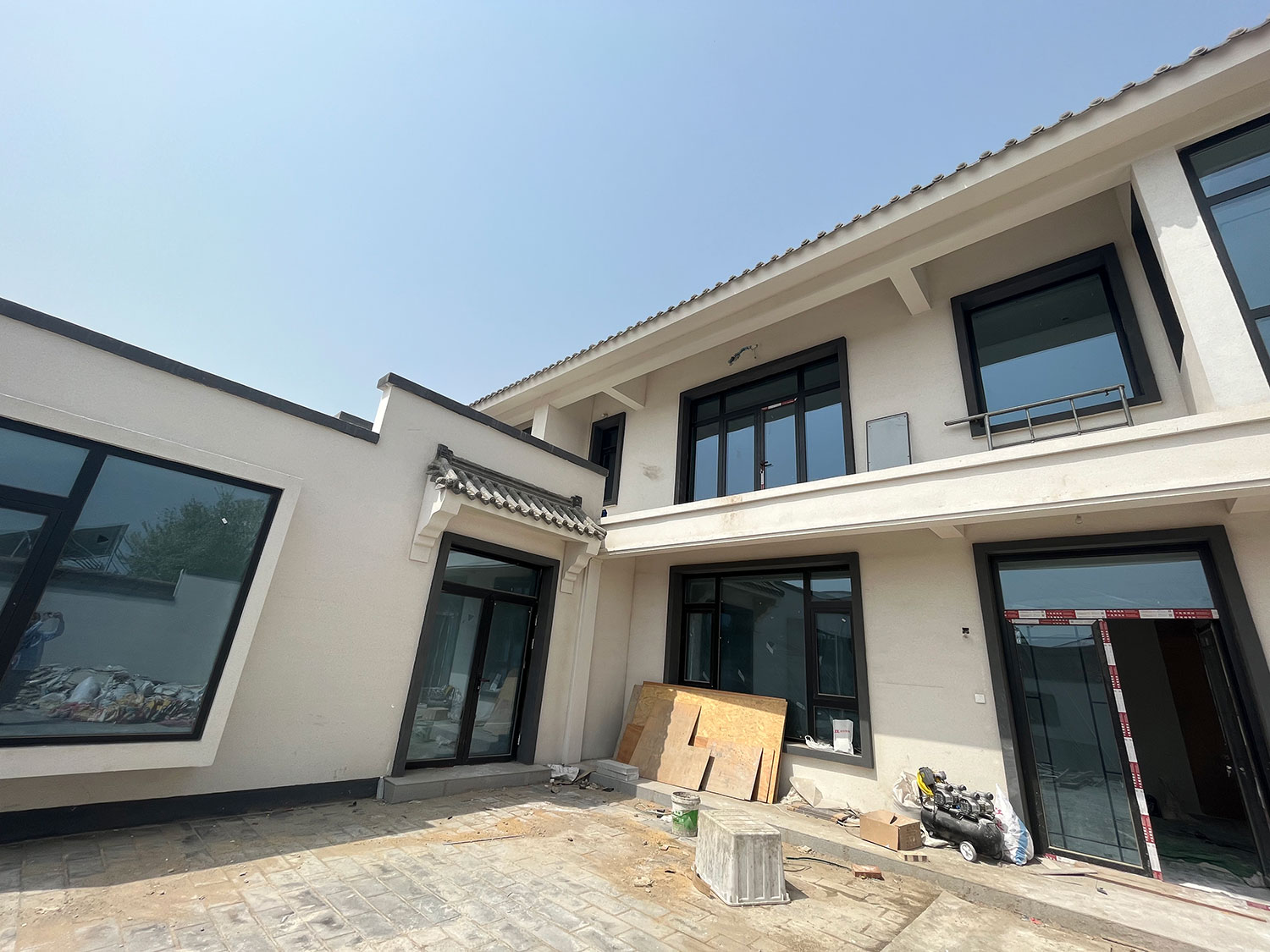 北京平谷局家二层新中式别墅
