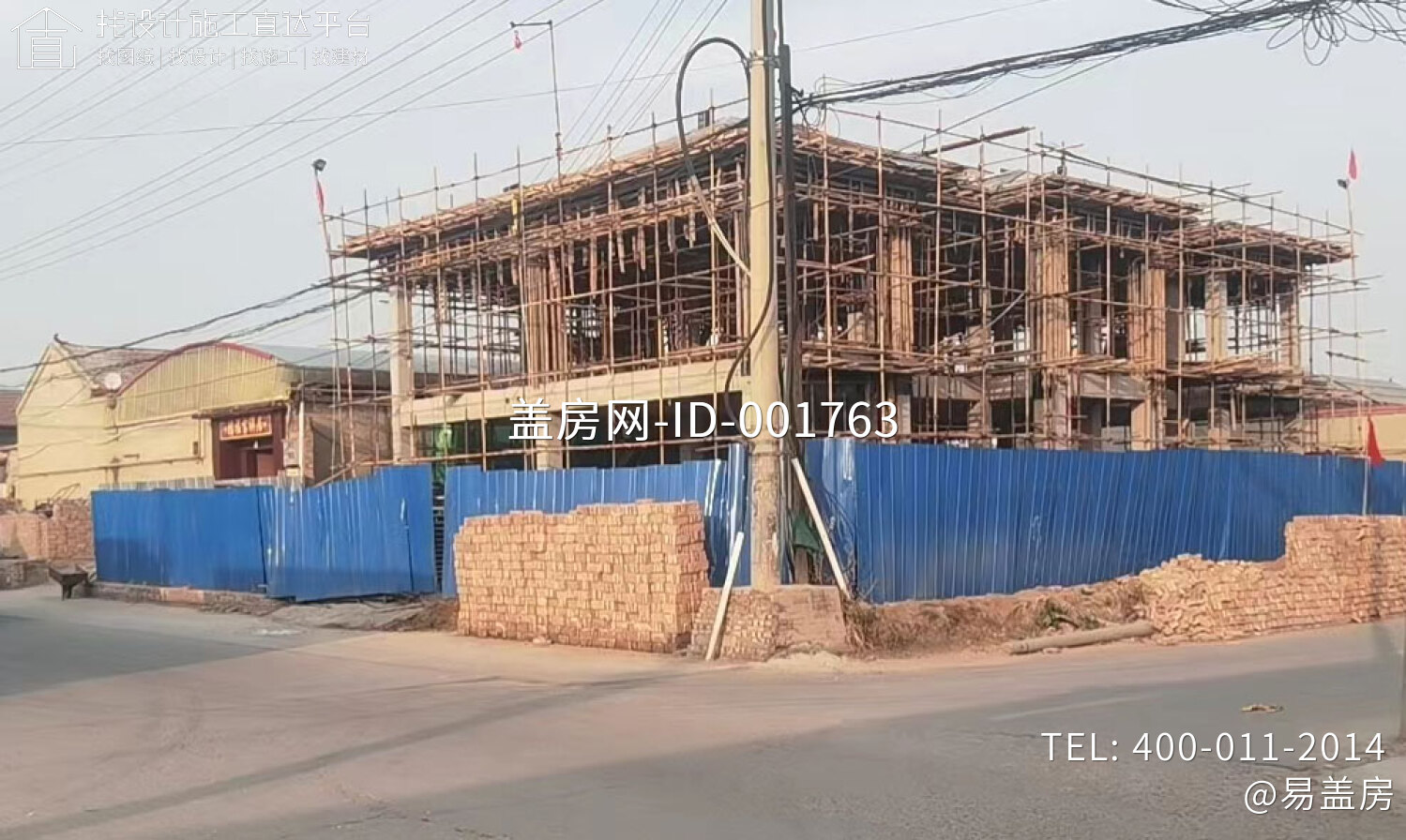 霸州东段乡何家堡村郝家新中式别墅图纸 霸州东段乡何家堡村郝家新中式别墅图纸