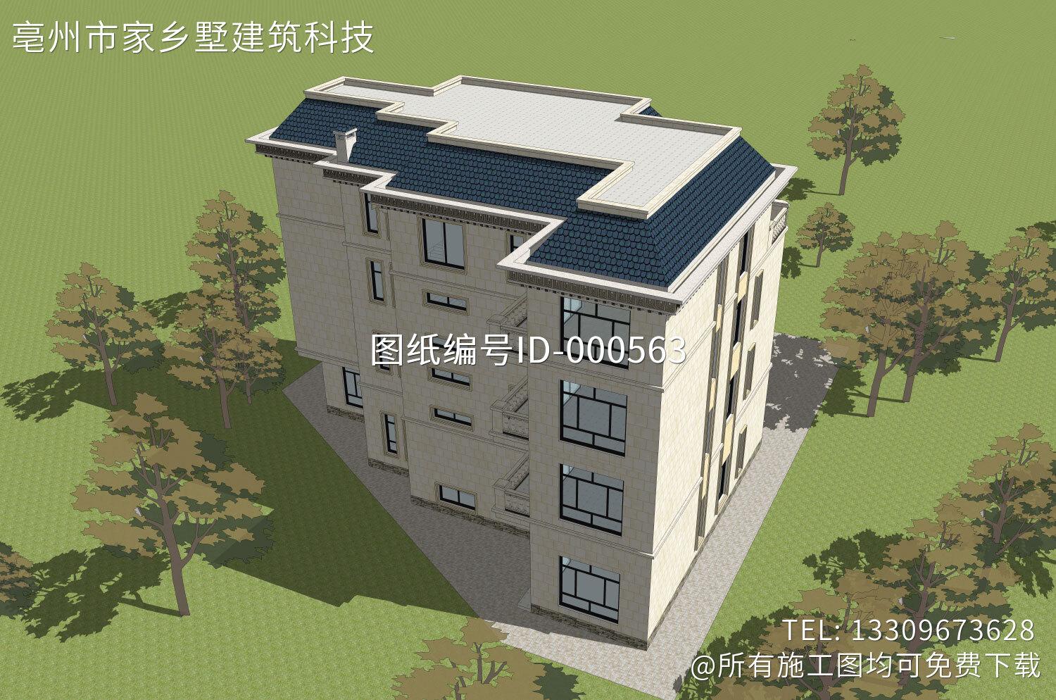 广东河源钟家欧式别墅