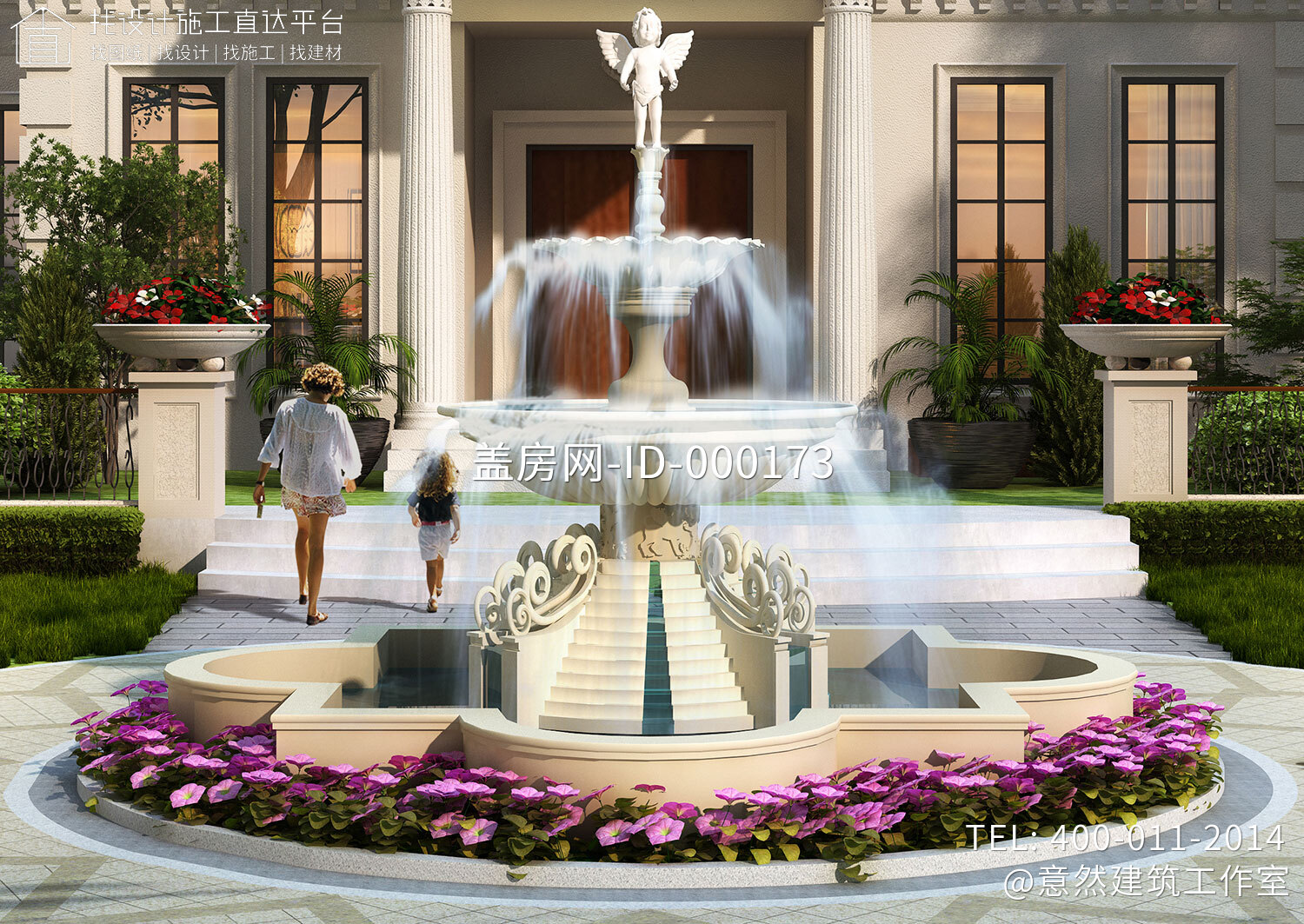 江苏扬州成家法式农村别墅