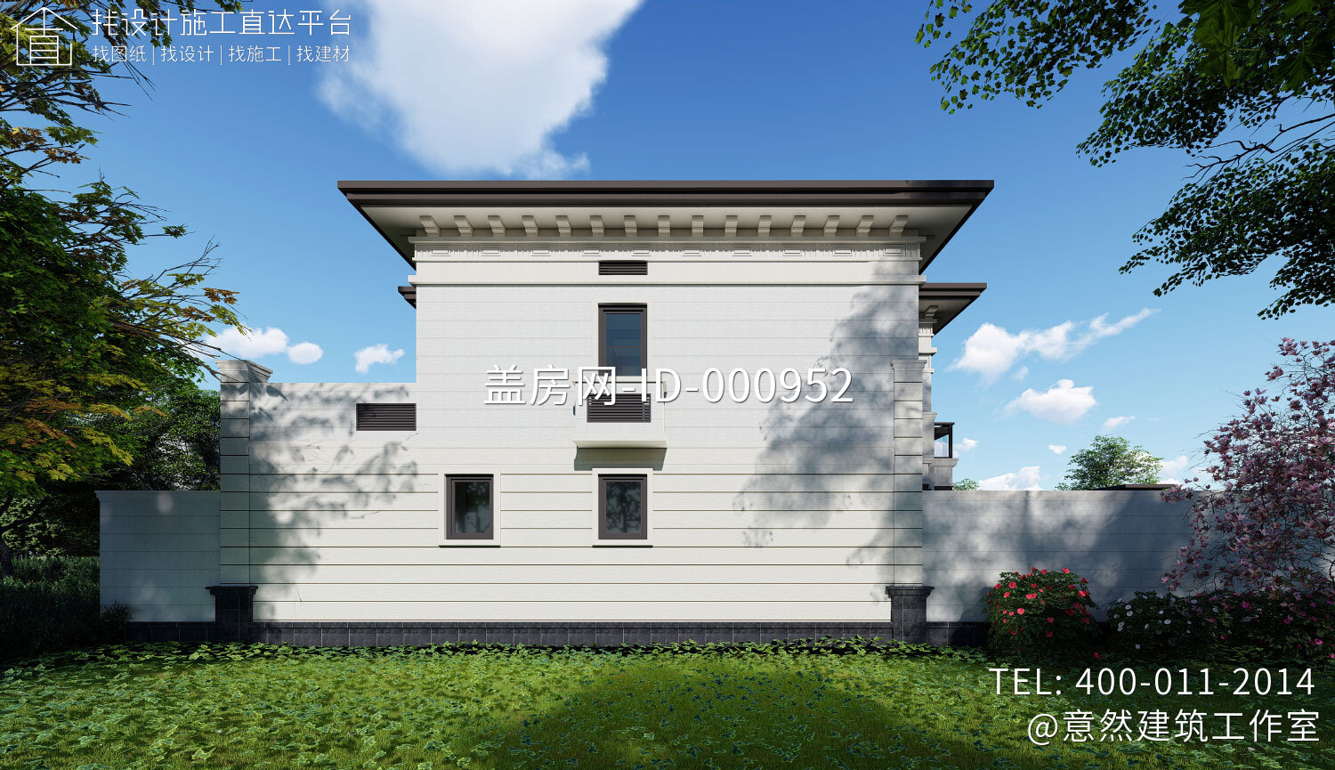 江苏南京杨家新中式别墅图纸