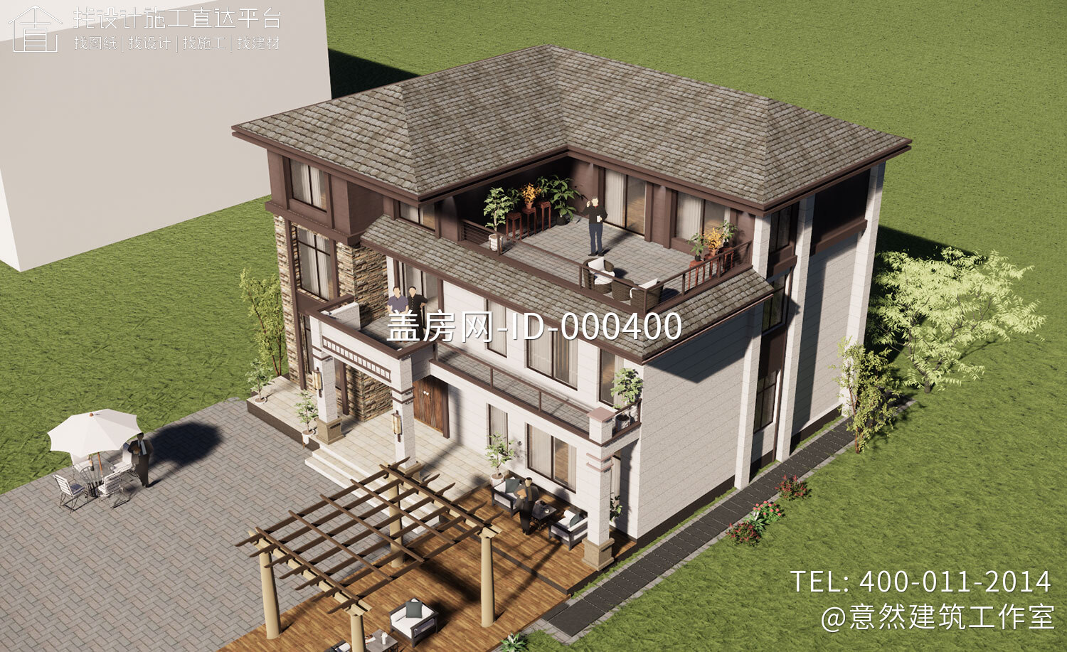 上海浦东张家新中式别墅