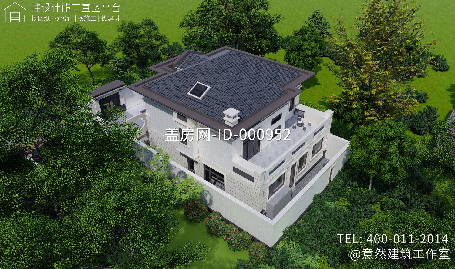 江苏南京杨家新中式别墅图纸