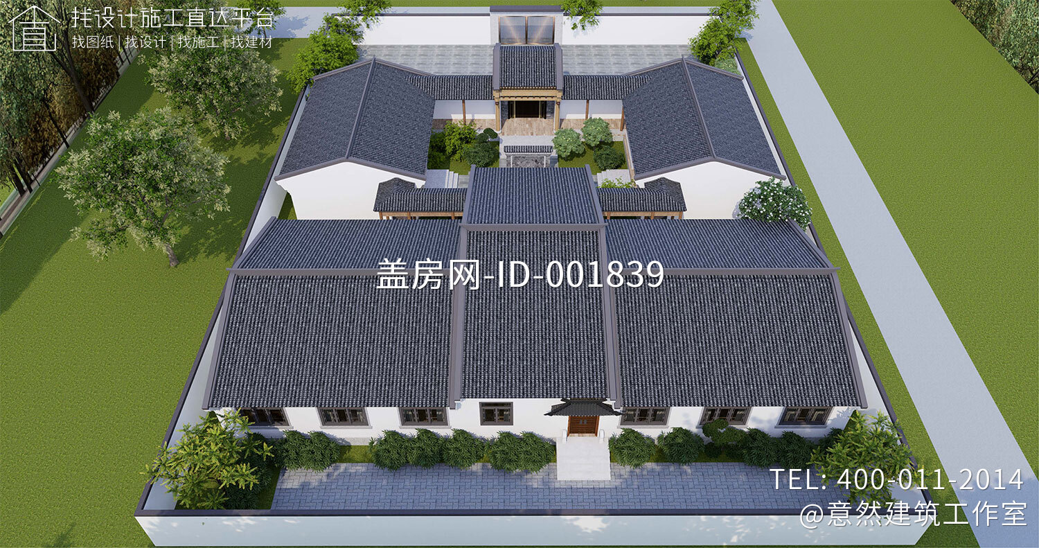 内蒙古鄂尔多斯一层中式别墅 内蒙古鄂尔多斯一层中式别墅