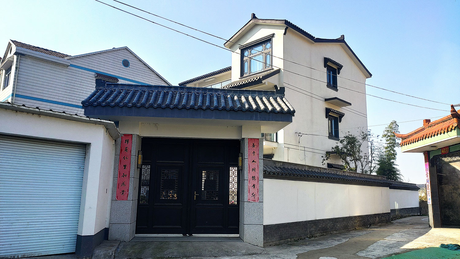 乐平张家新中式农村别墅图纸