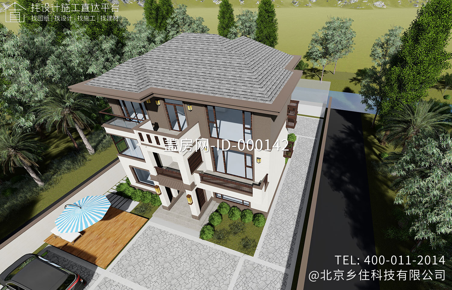 江苏苏州毛家新中式别墅