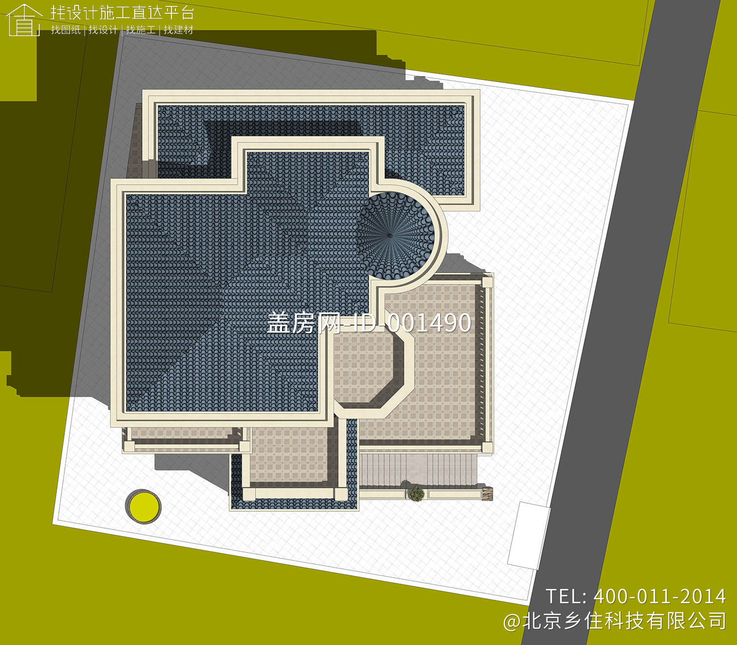 莆田蔡家欧式农村别墅图纸
