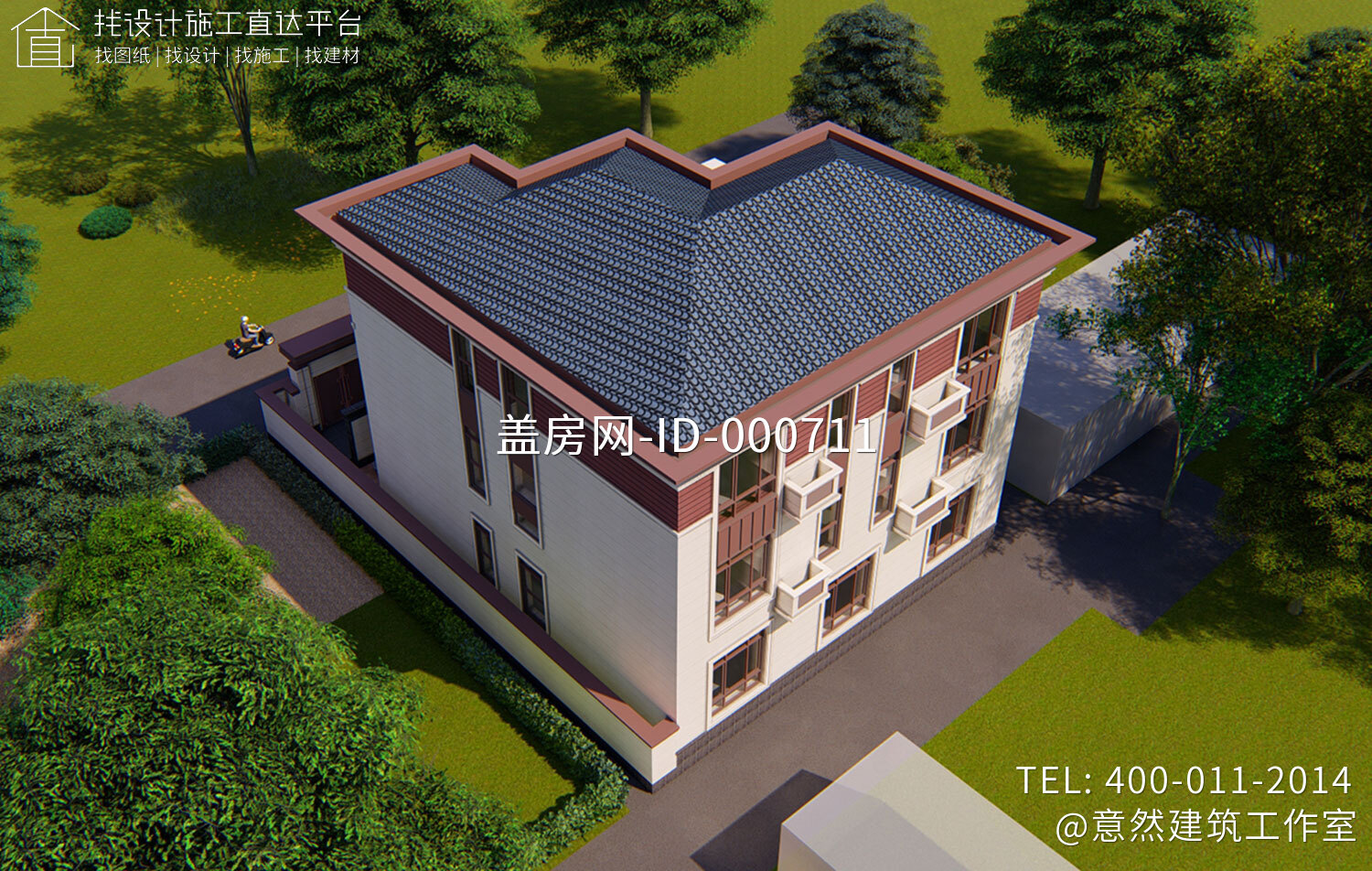 安阳丁家新中式别墅图纸