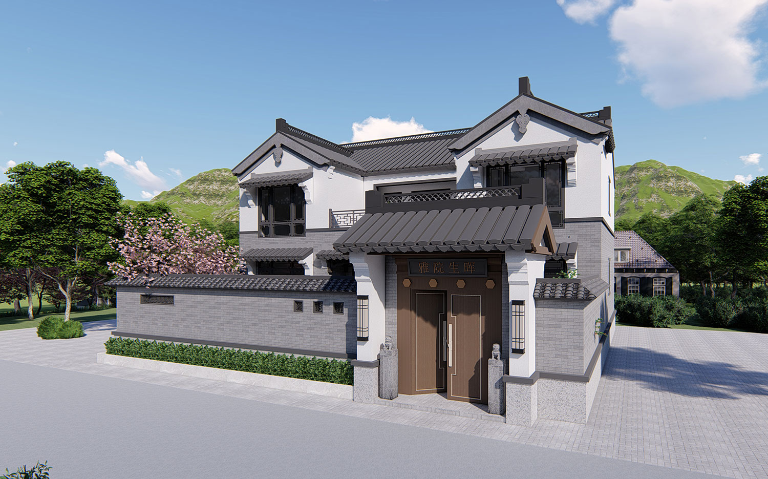 河北承德马家新中式别墅