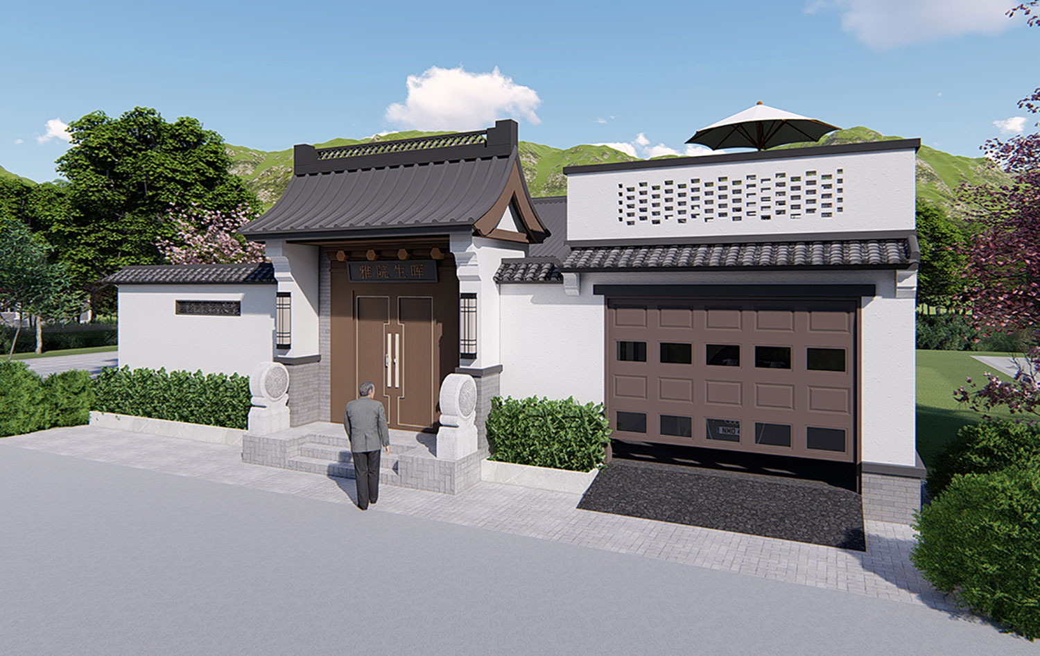 湖北襄阳王家新中式合院 