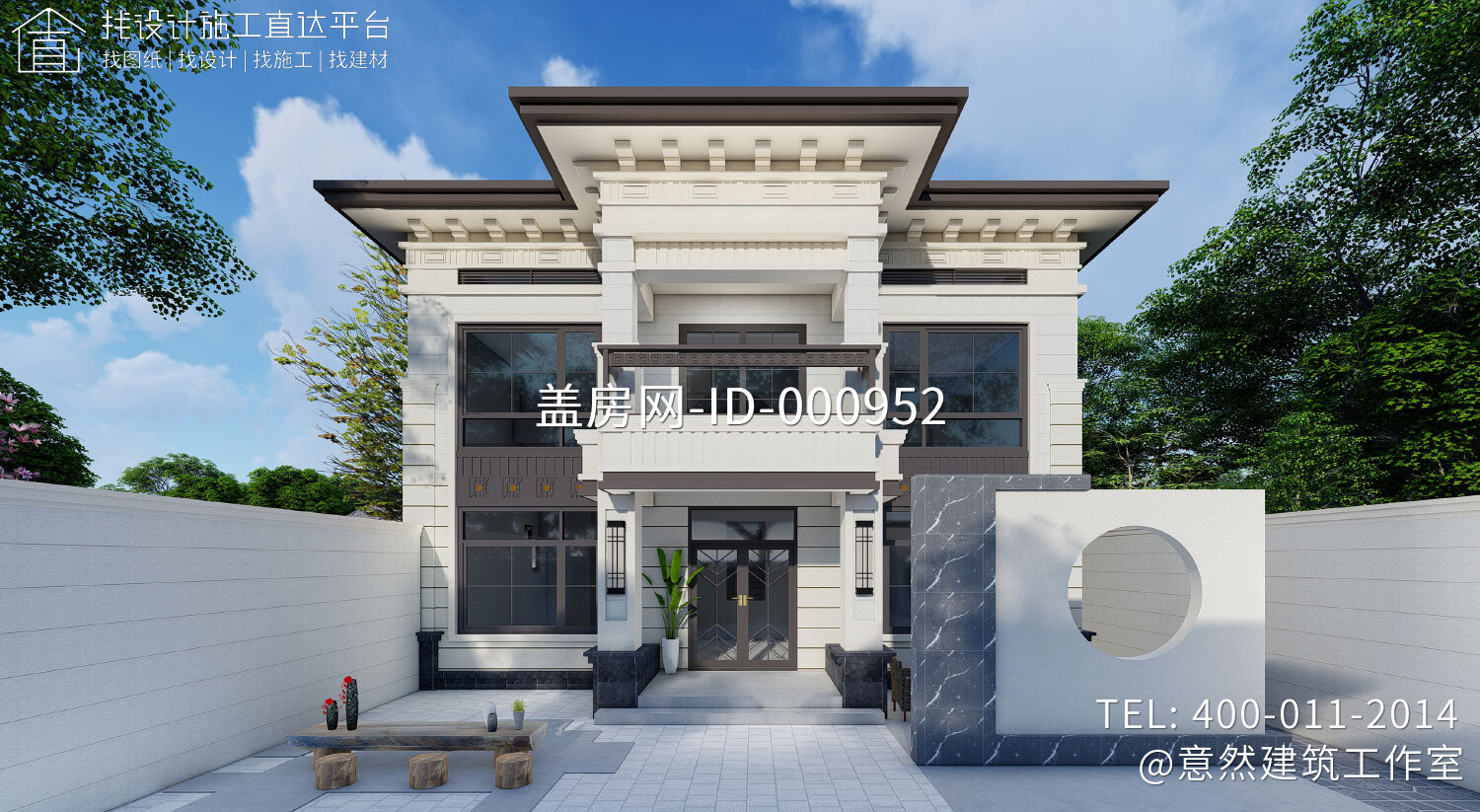 江苏南京杨家新中式别墅图纸