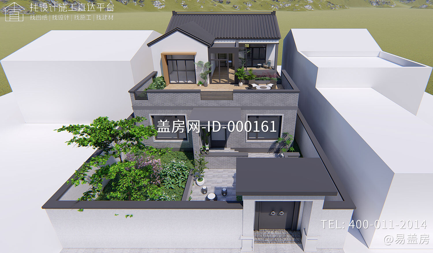 北京房山刘家新中式别墅图纸 北京房山刘家新中式别墅图纸