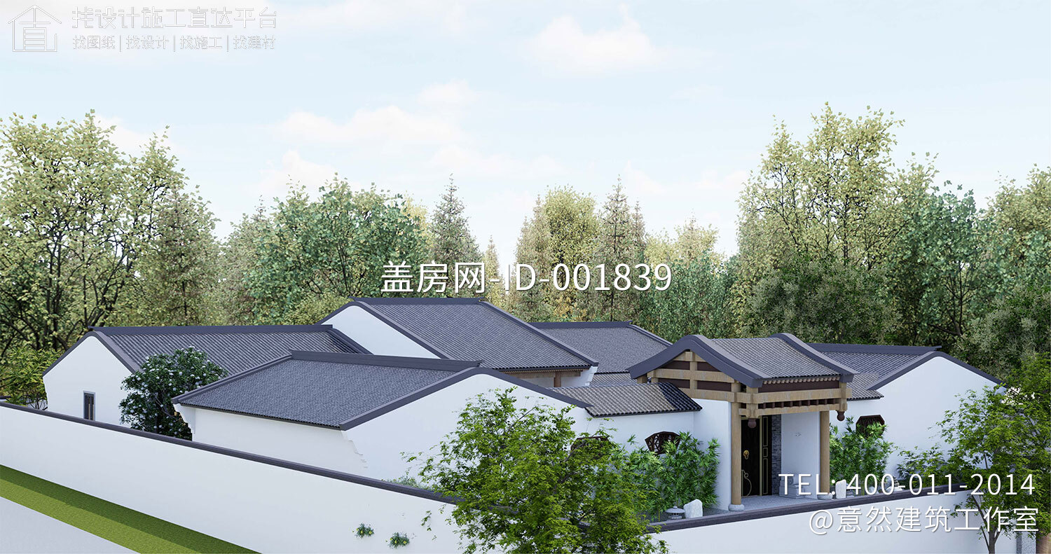 内蒙古鄂尔多斯一层中式别墅 内蒙古鄂尔多斯一层中式别墅