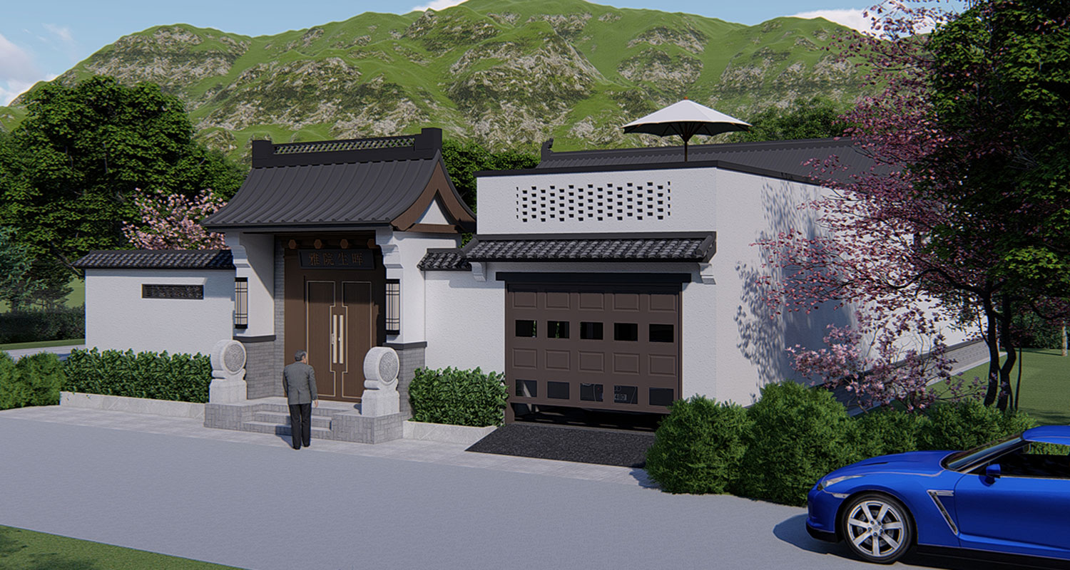 湖北襄阳王家新中式合院 