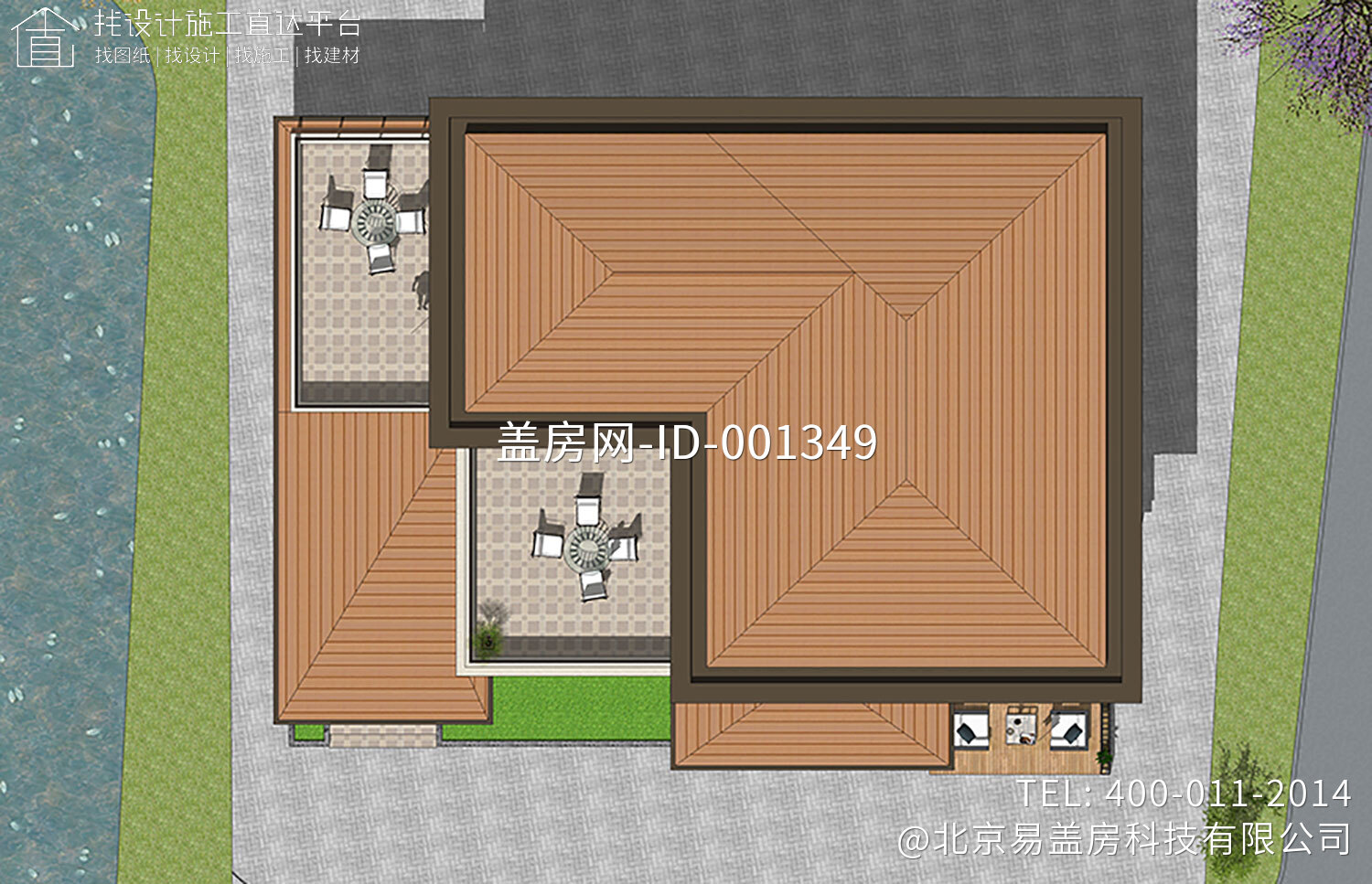 湖南岳阳杨家三层新中式别墅自建房设计图纸