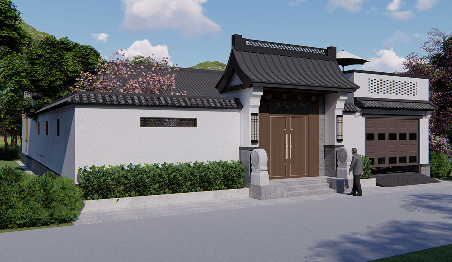 湖北襄阳王家新中式合院 