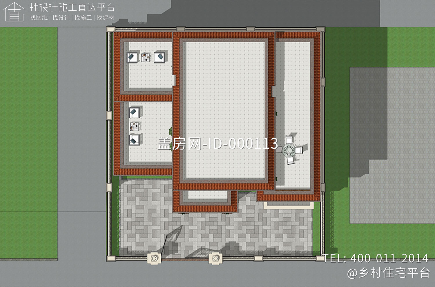 广东高州刘家欧式别墅图纸