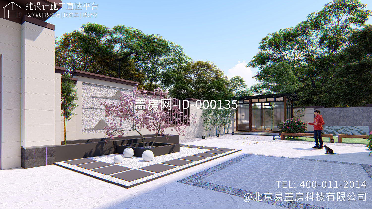 湖北咸宁徐家三层新中式别墅设计图纸