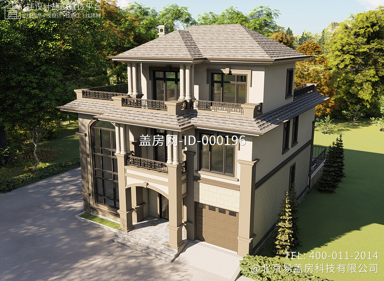 湖北襄阳陈家欧式别墅