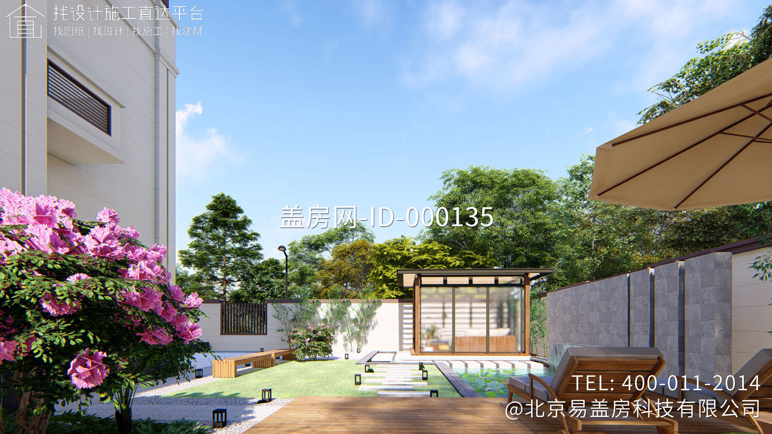 湖北咸宁徐家三层新中式别墅设计图纸