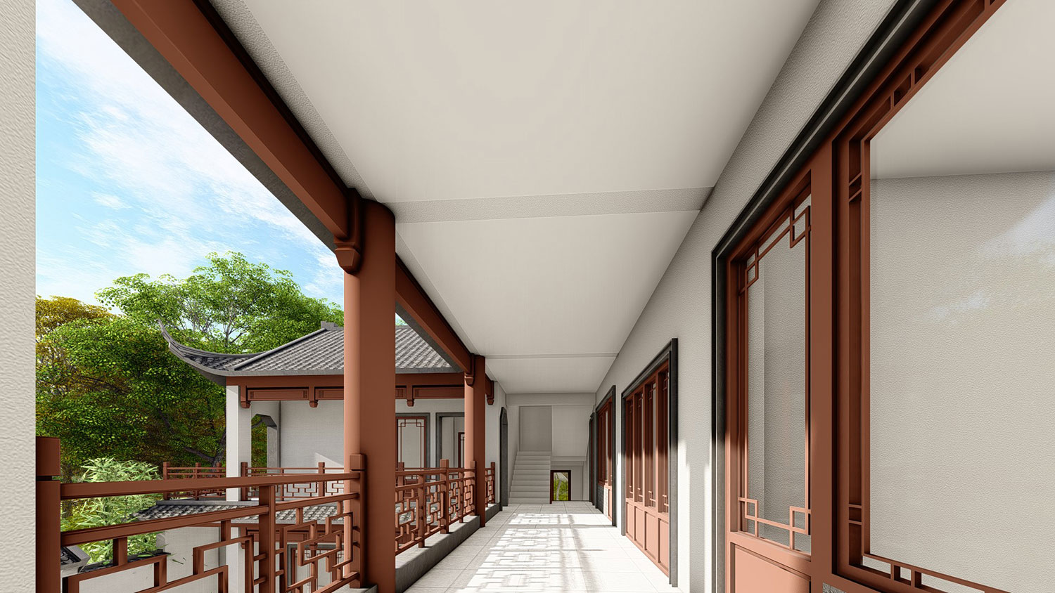 湖南宁乡唐家中式三合院