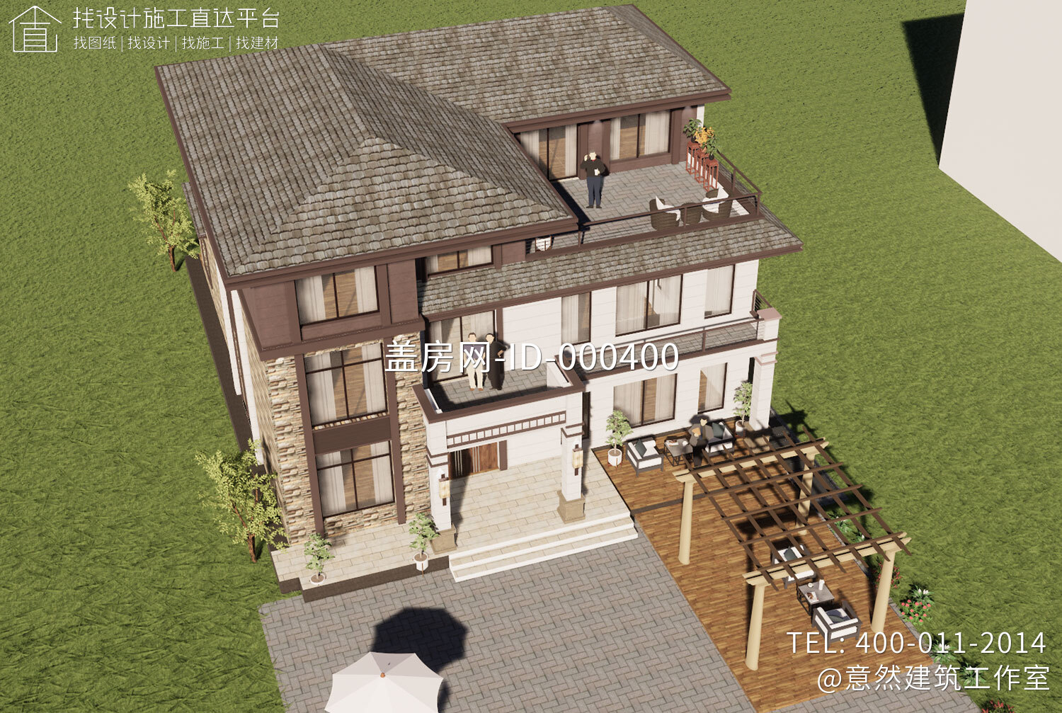 上海浦东张家新中式别墅