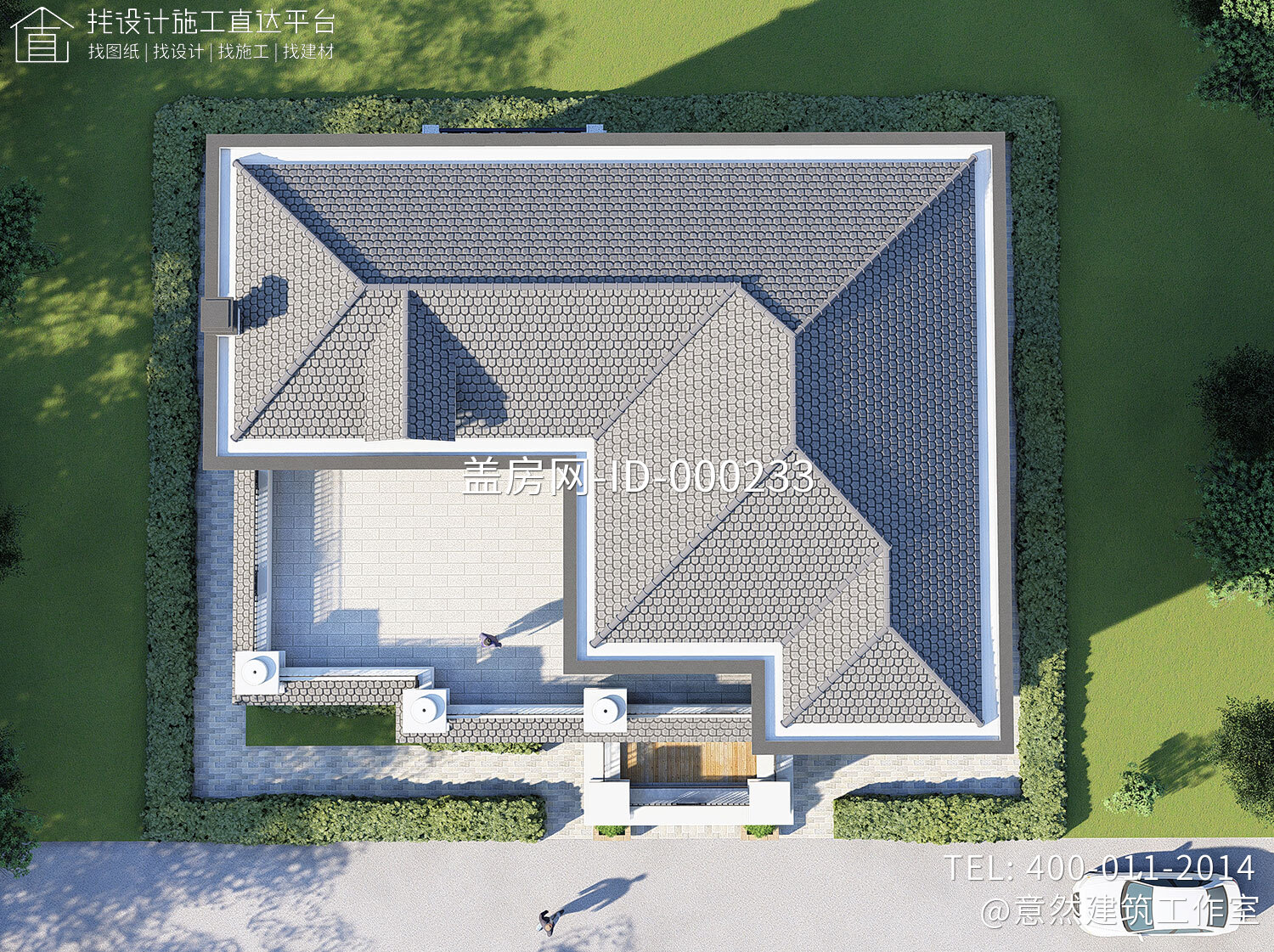 湖南娄底张家欧式别墅图纸