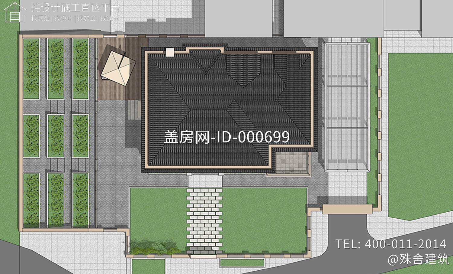湖南长沙王家简欧别墅图纸