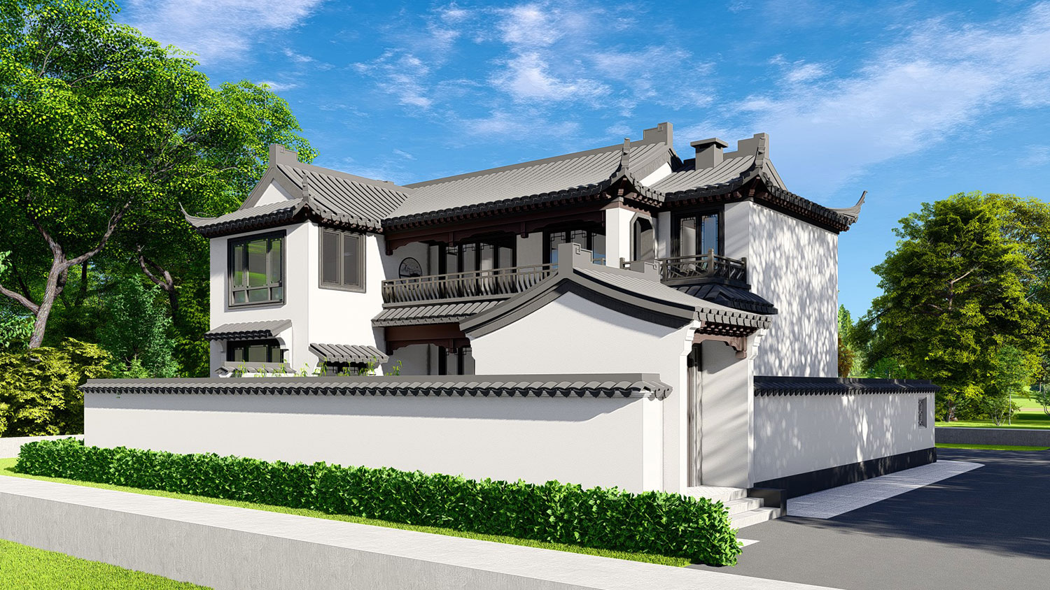 山东淄博李家中式宅院