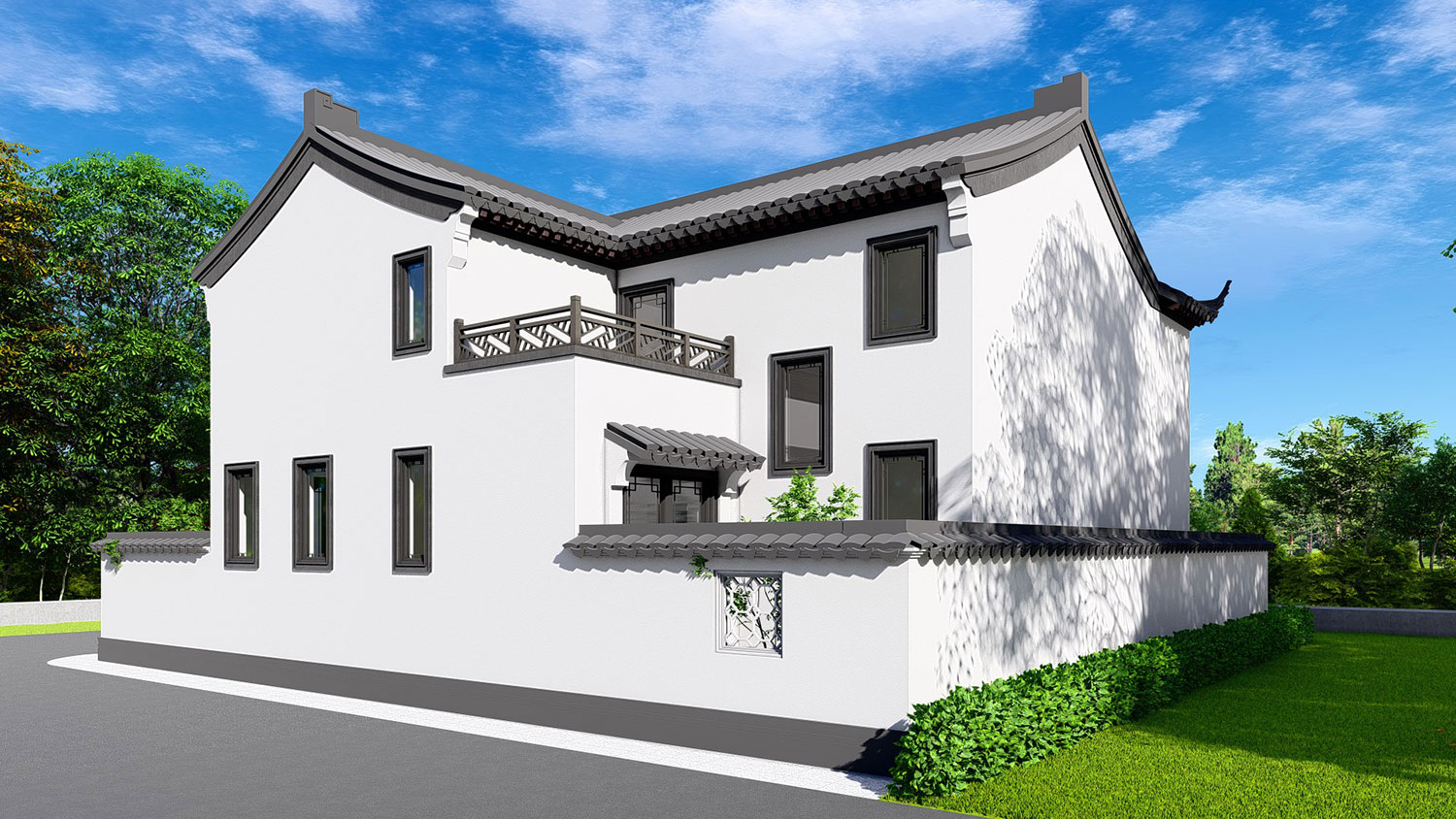 山东淄博李家中式宅院
