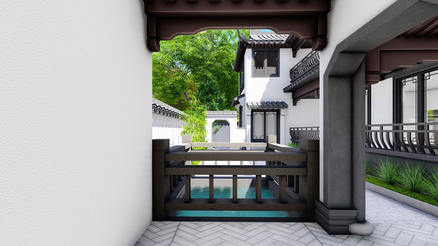山东淄博李家中式宅院