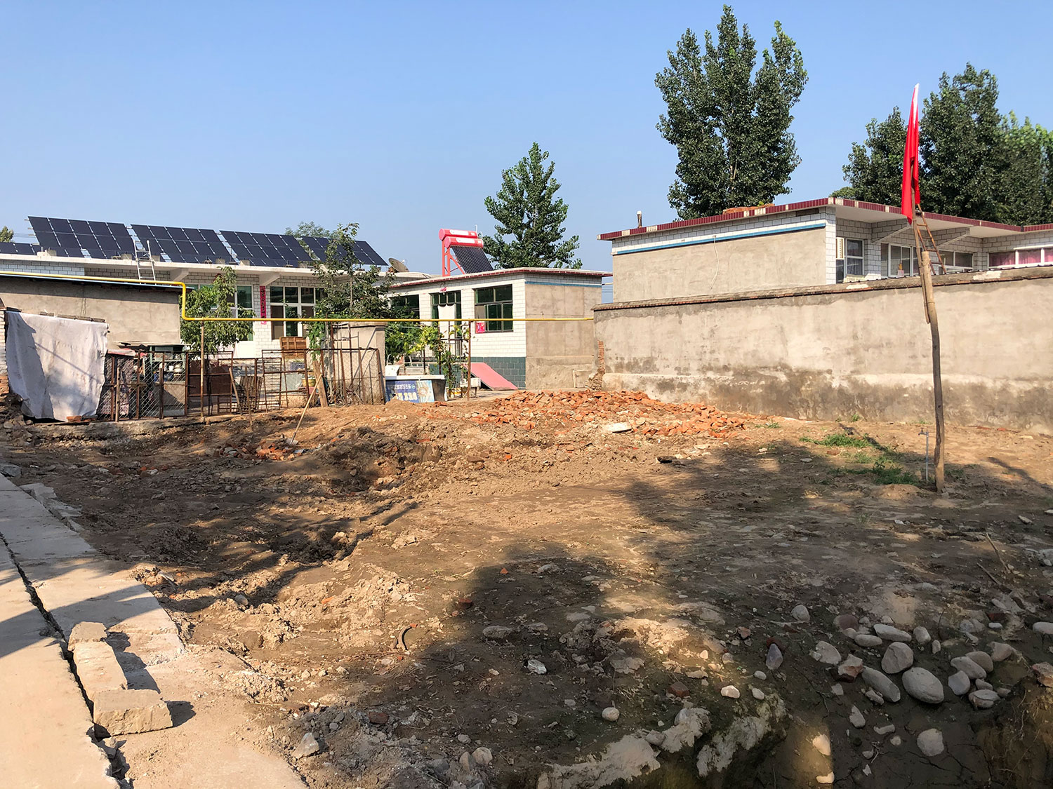 河北涿州齐中式三合院