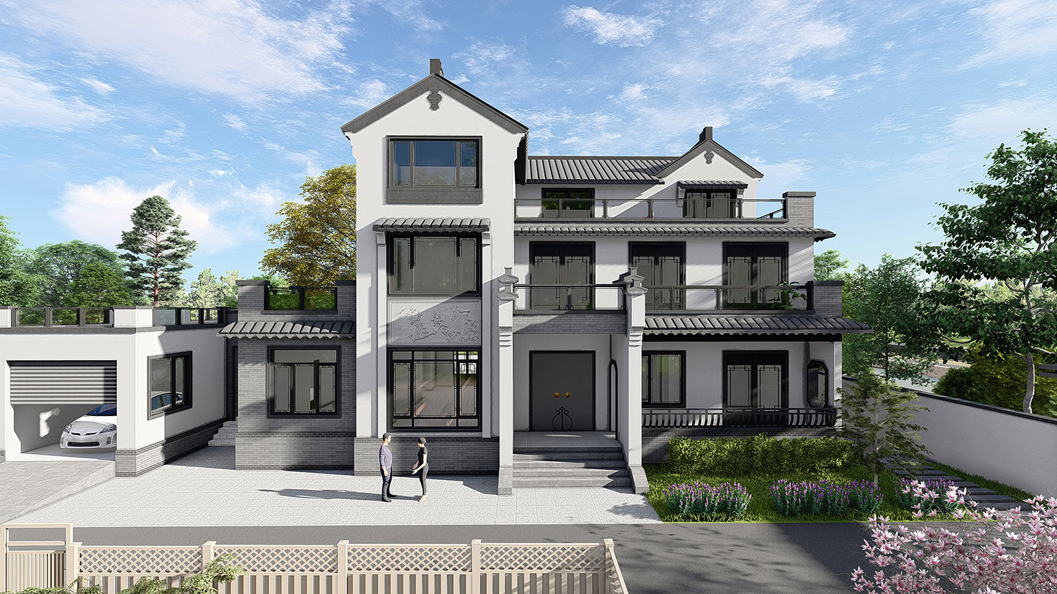 湖南长沙刘家中式宅院