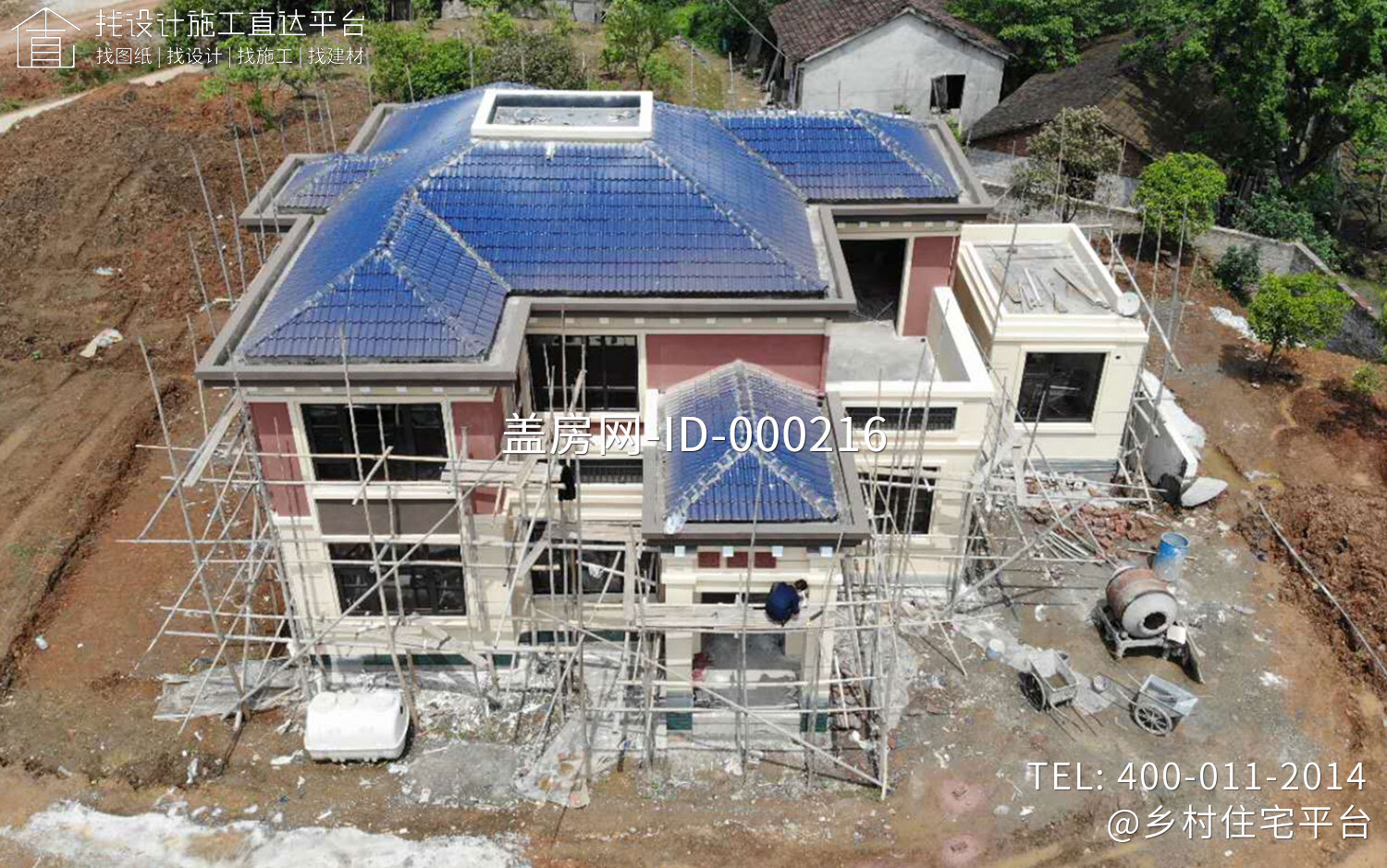 常德王家新中式别墅图纸