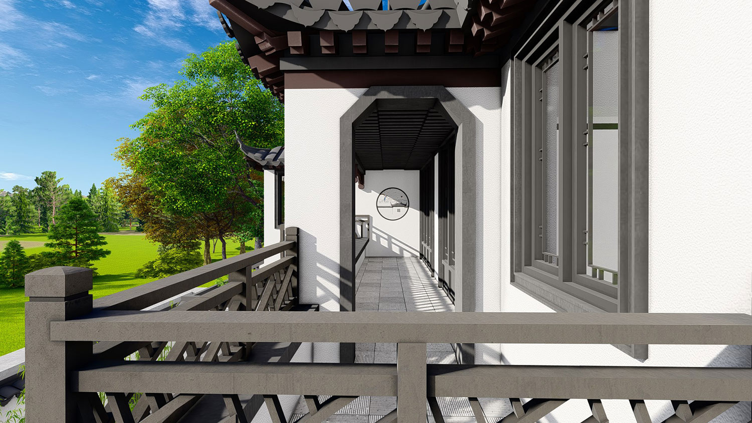 山东淄博李家中式宅院