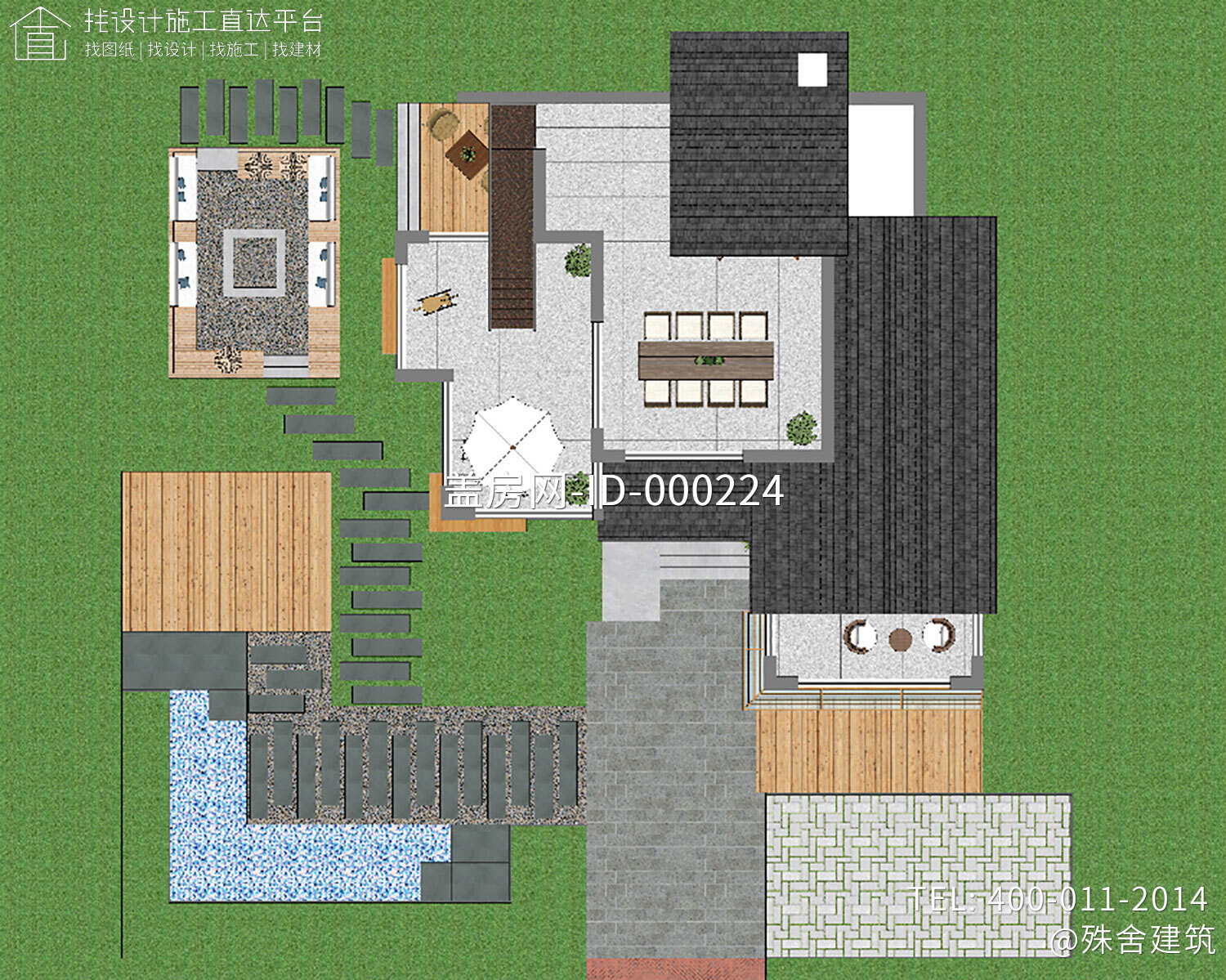 湖南衡阳秦家现代别墅